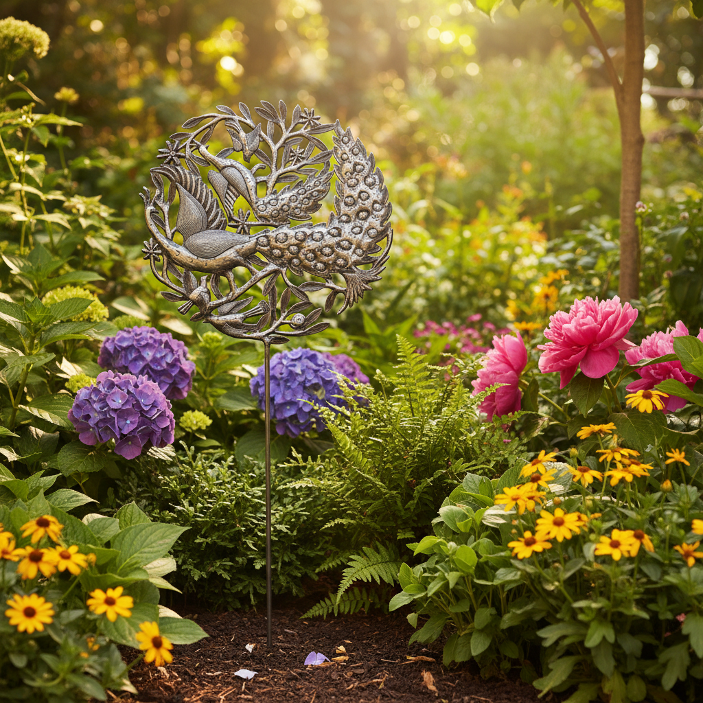 Peacock in Garden