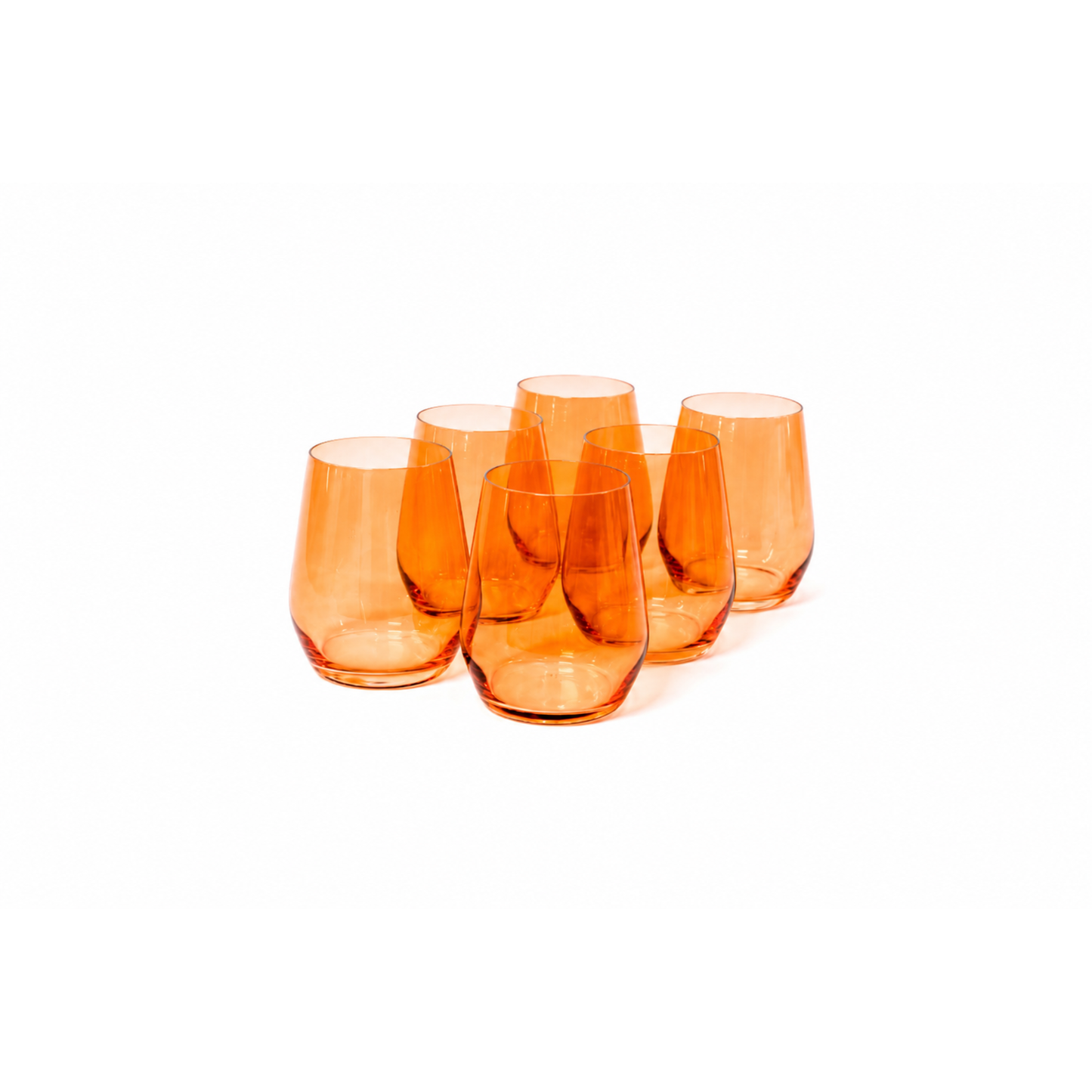 Aperol Orange - Colored Wine Glass