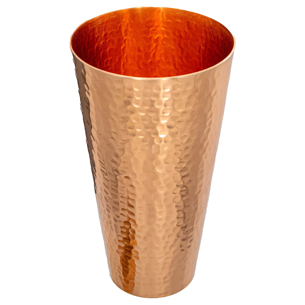 The Big Cup - Hammered Copper Tumbler