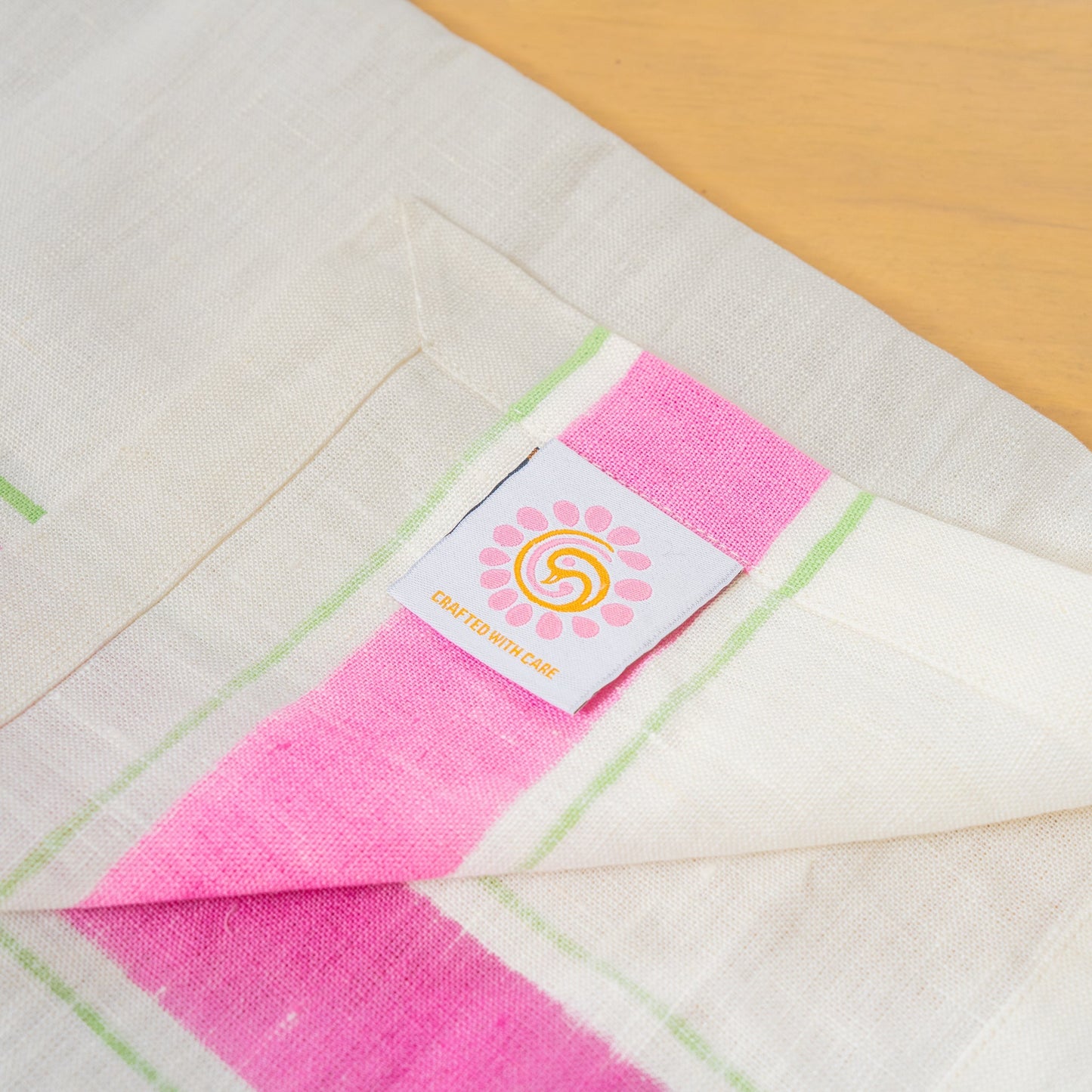 Taal Linen Napkins - Pink (Set of 2)