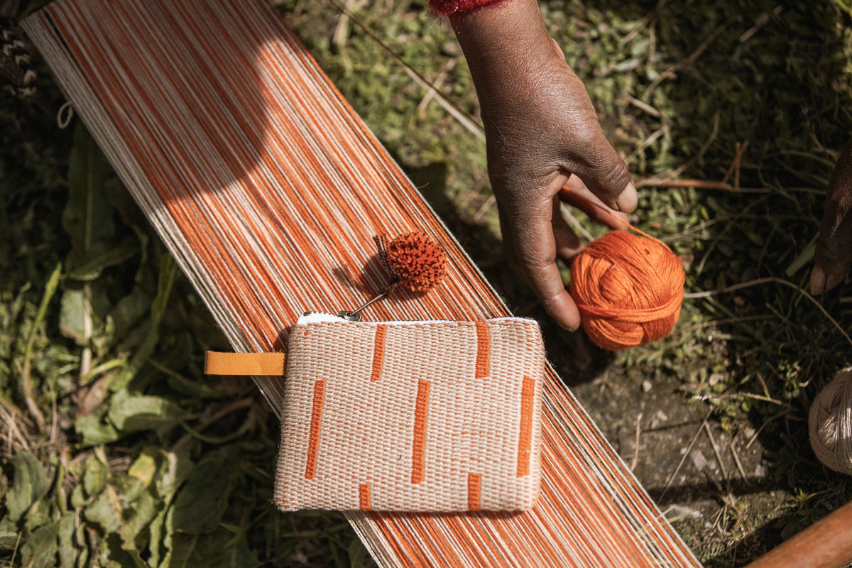 Woven Card Wallet