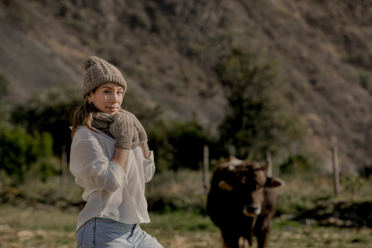 Wayra Cable Mittens