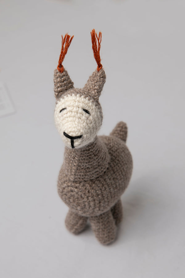 Llama Knit Play Toy