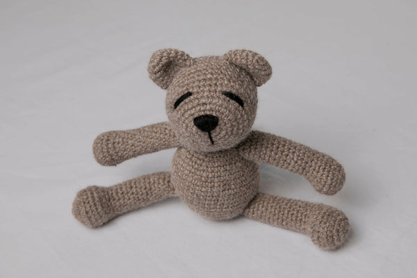 Sun Bear Knit Play Toy