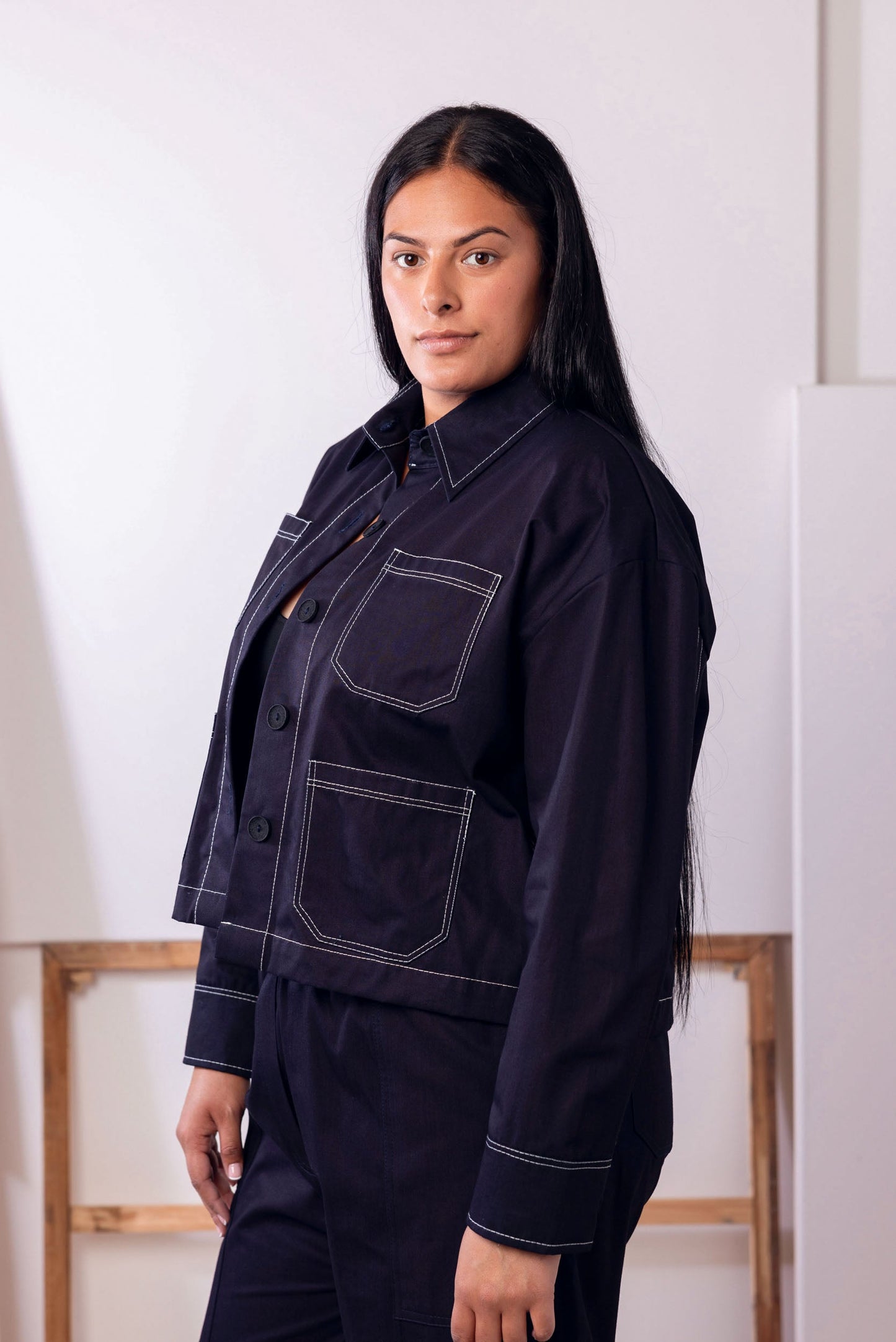 Boston Jacket | Indigo