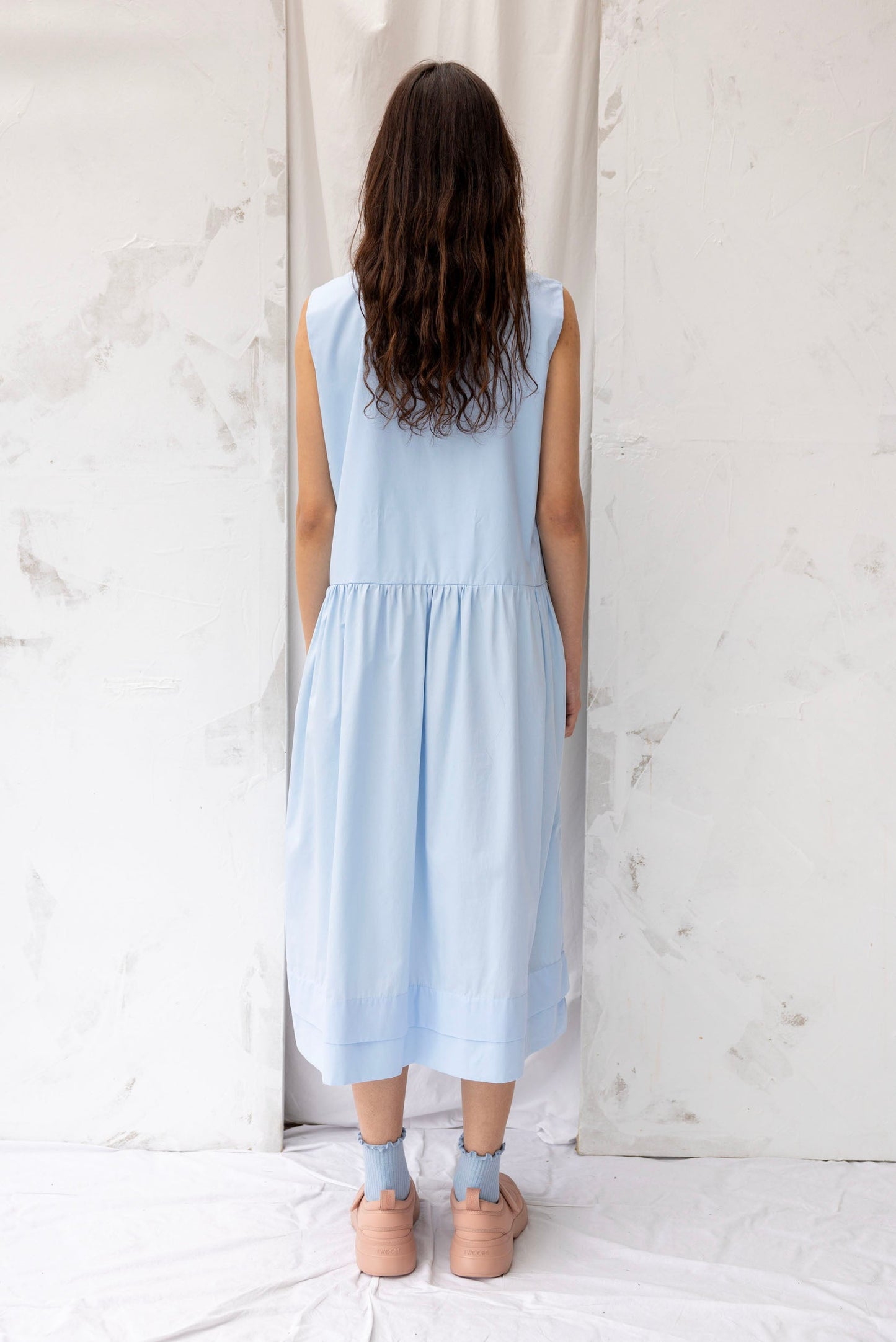 Frankie Dress | Sky Blue - ReCreate Clothing