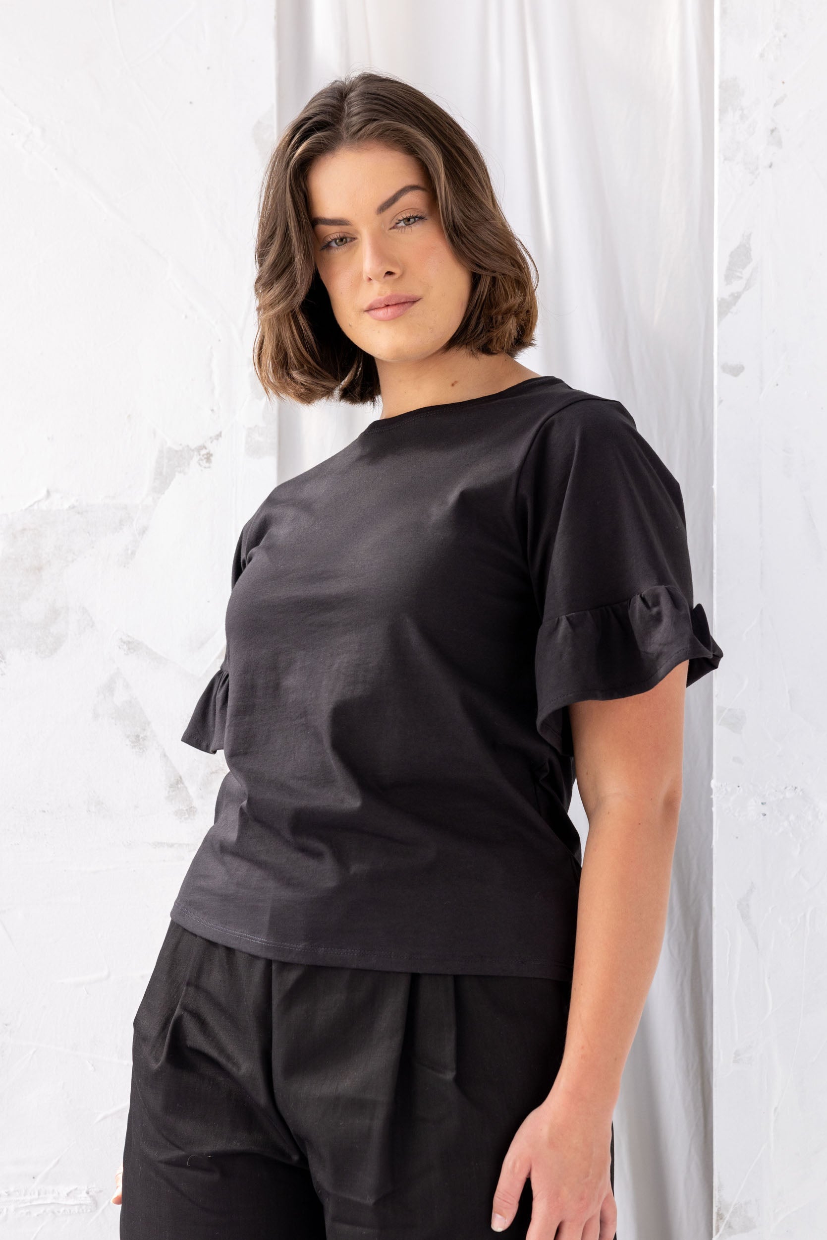 Voyage Top | Black - ReCreate Clothing