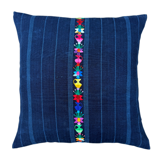 Indigo Corte Pillow Cover