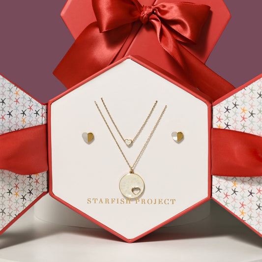 Journey Together Gift Set in Mother of Pearl