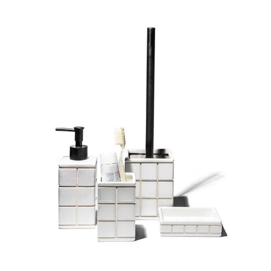 Ceramic Bath Ensemble Toilet Brush