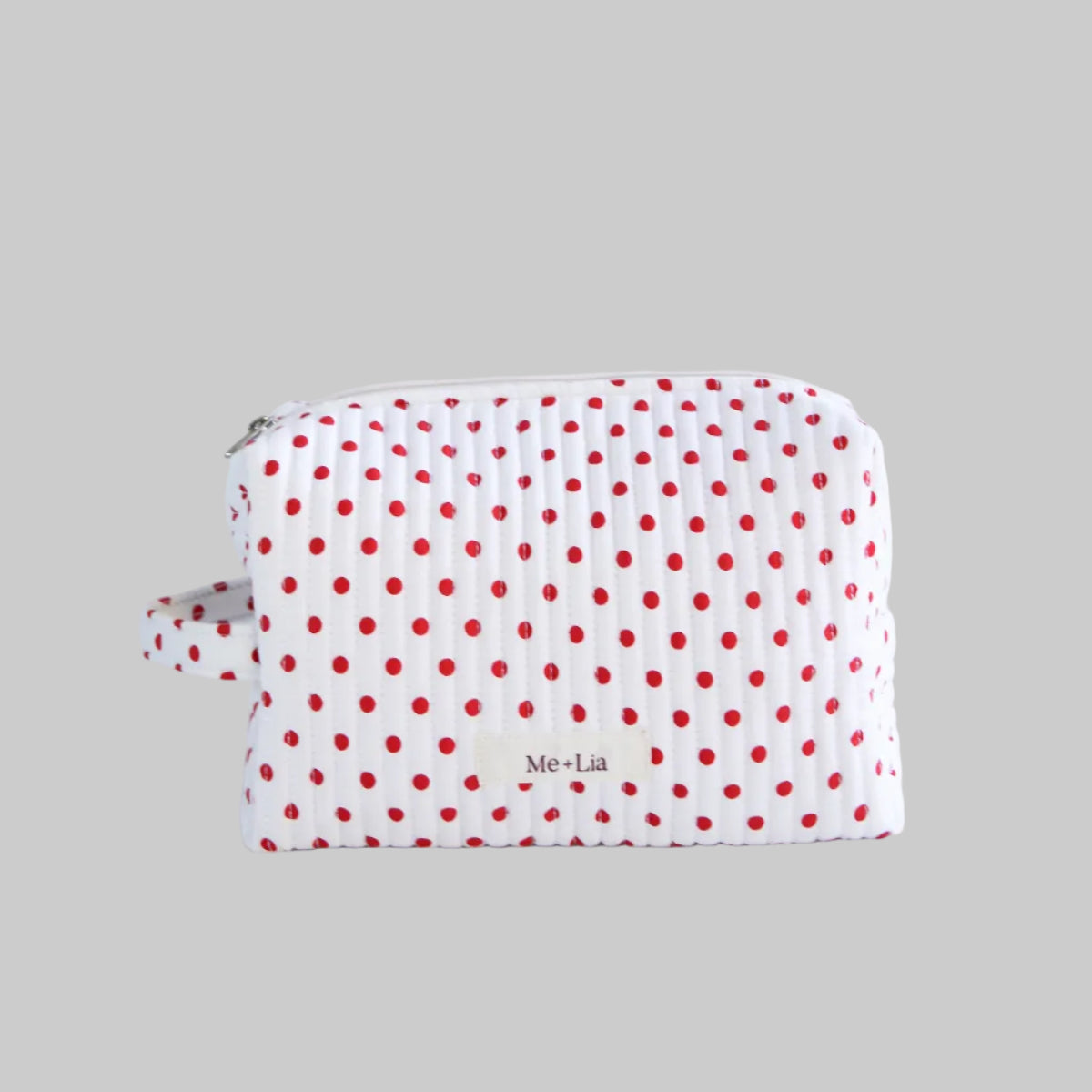 Polkadot Red Make-up Pouch - Large