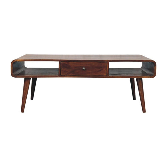Solid Wood Chestnut Coffee Table