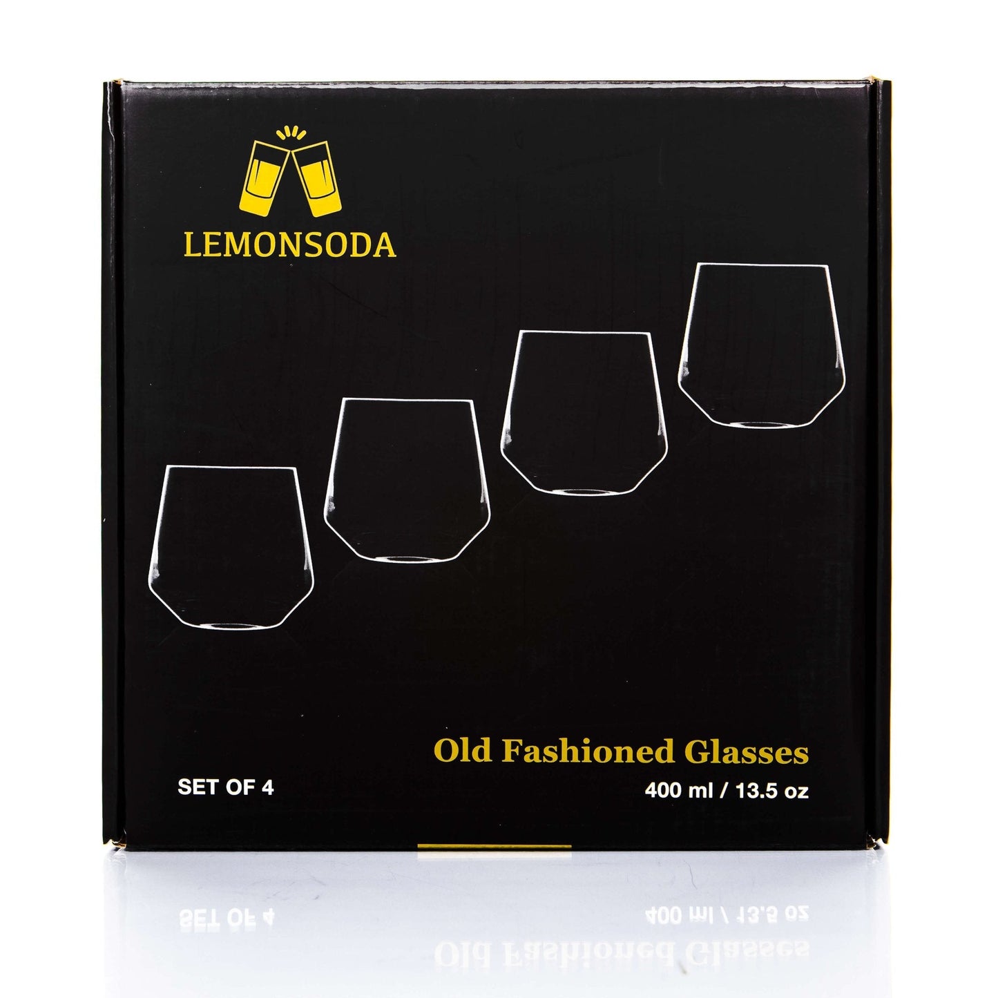 Crystal Old Fashioned Whiskey Glasses