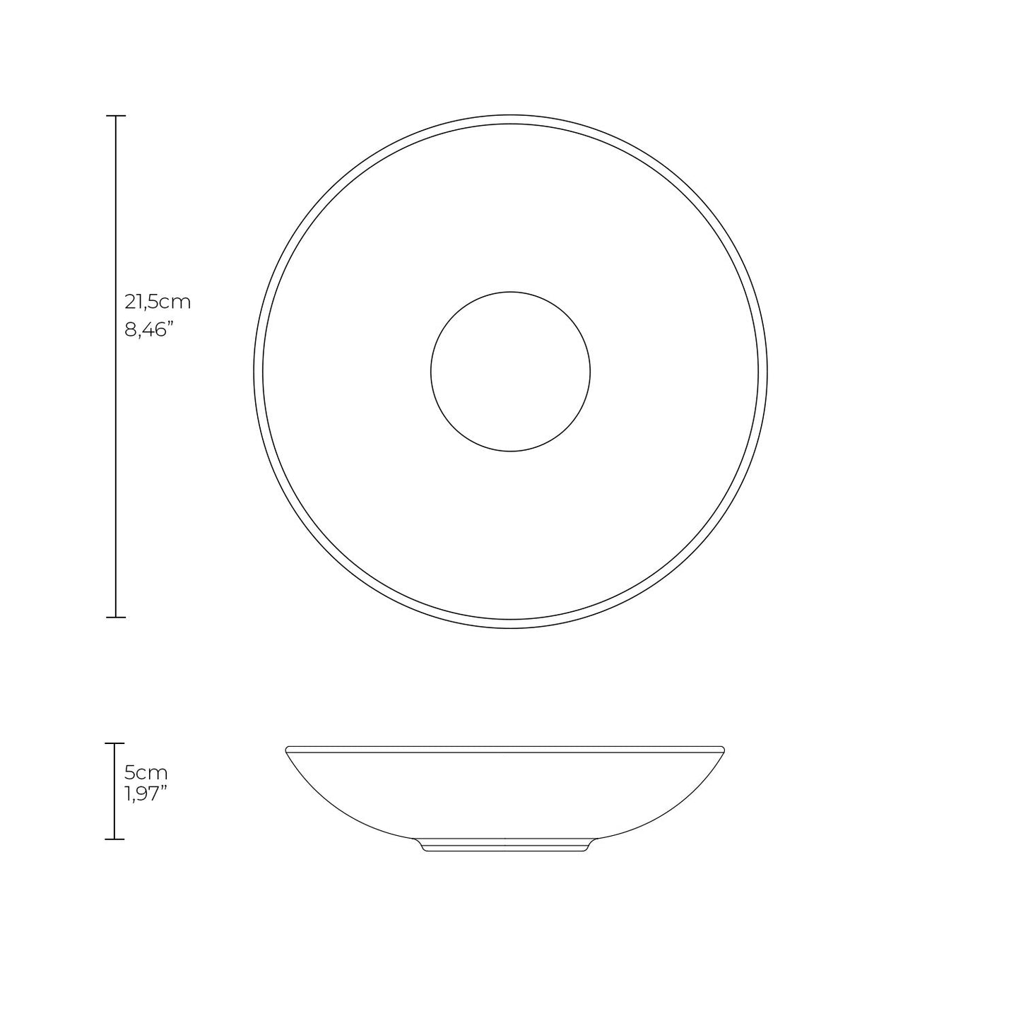Salad Bowl Set of 6