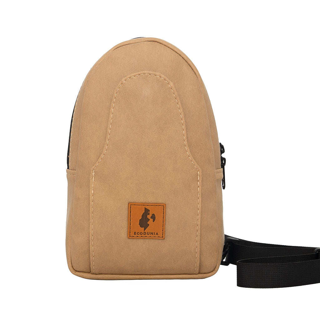 Vegan Leather Sling Bag for Women | Buru Small Crossbody Bag for Men
