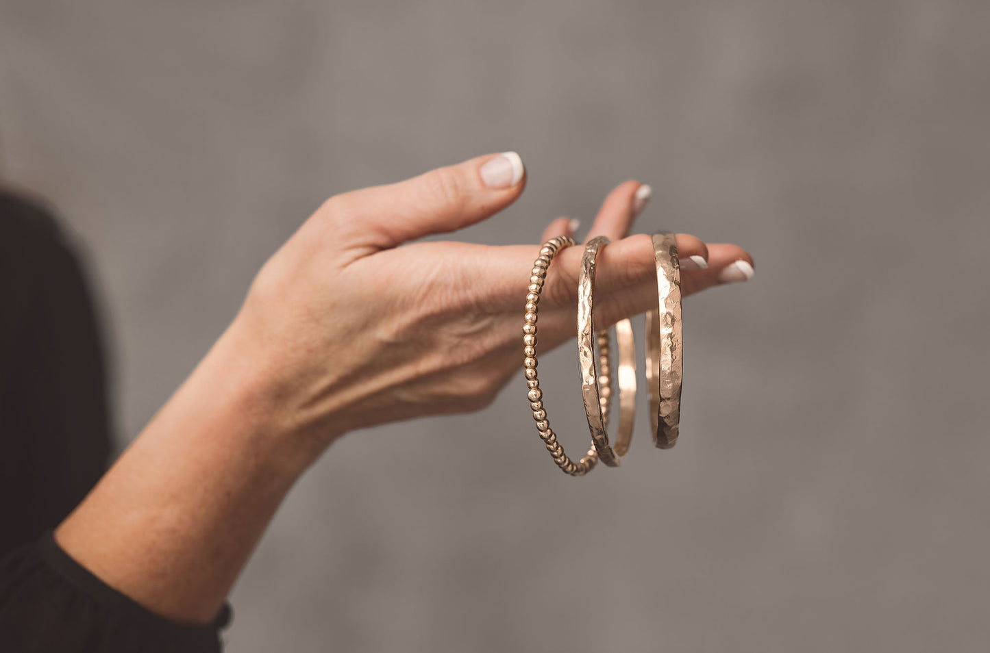 Aura Bronze Bangle