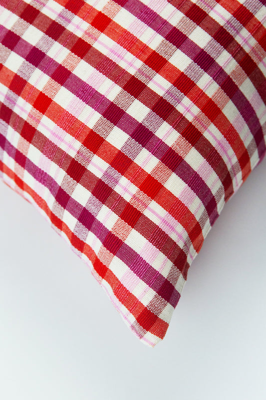 Archive NY Noel Plaid Lumbar Pillow