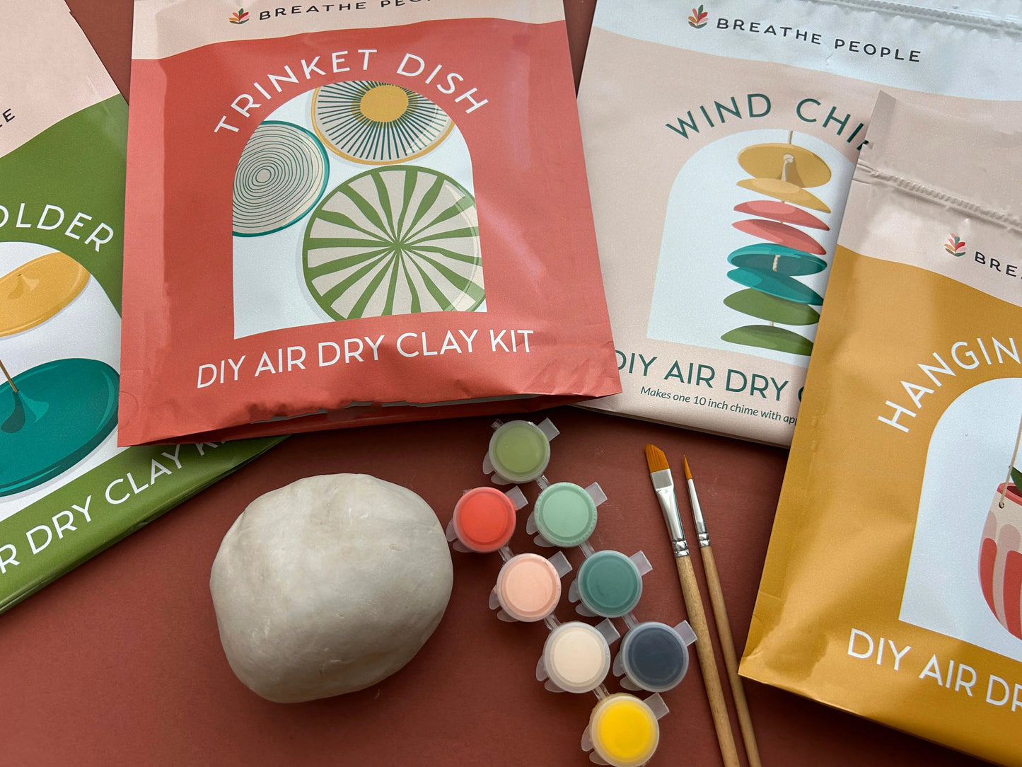 DIY Air Dry Clay Kit- Make Your Own Sun Wall Hanging