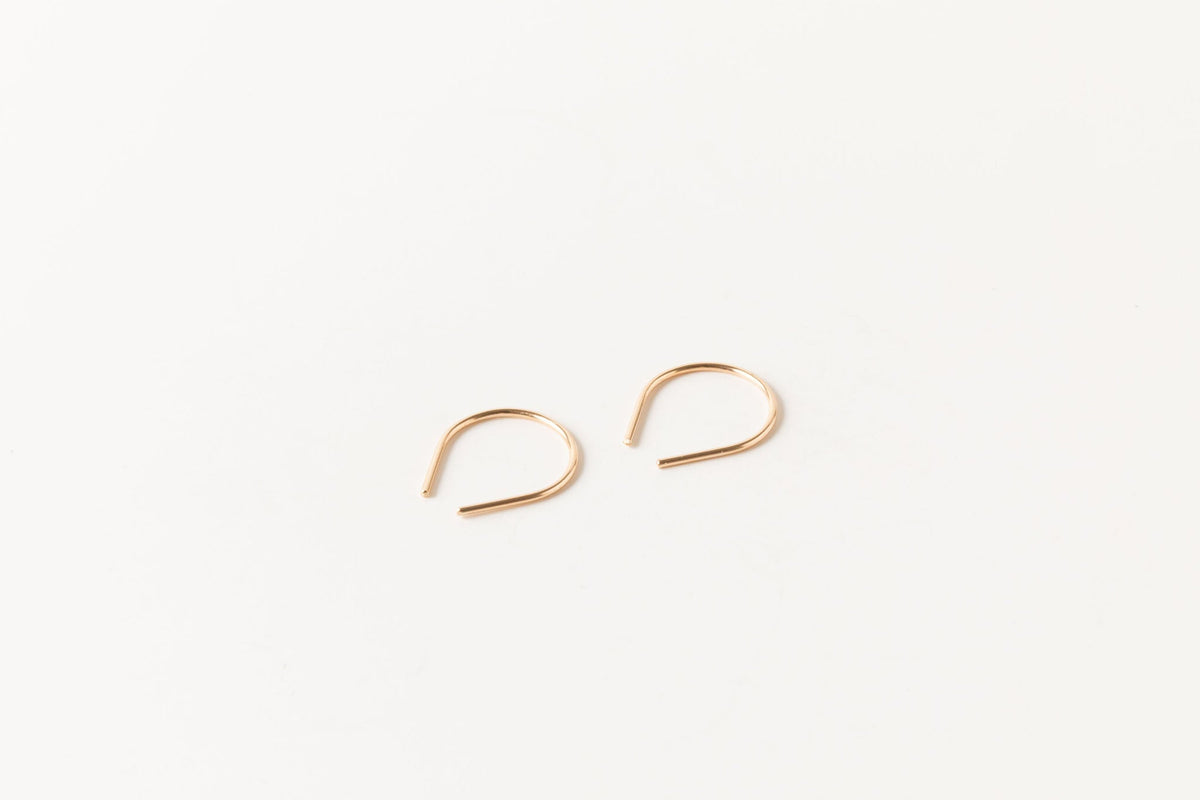 Moab Arch Threader Earrings | Gold Fill