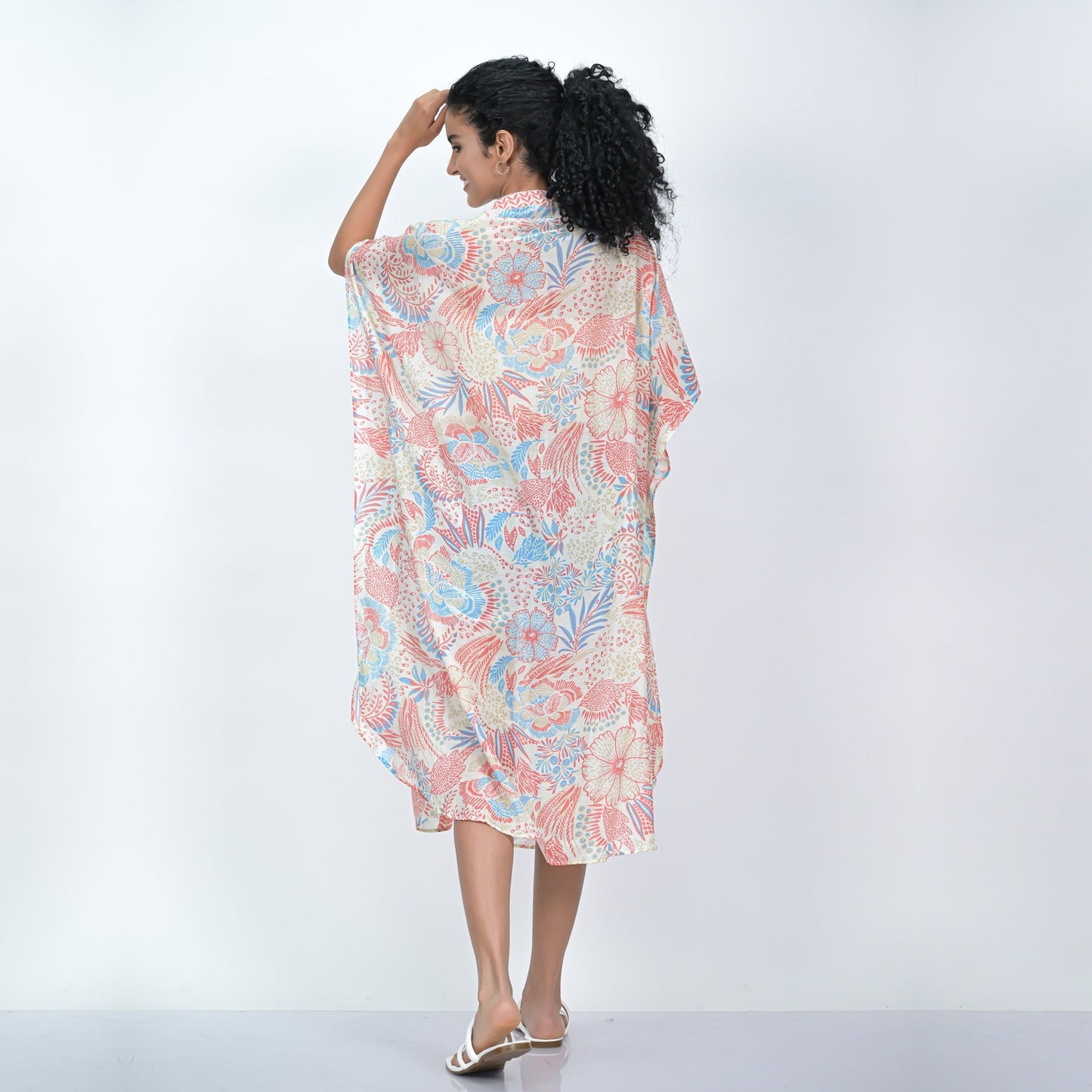 Floret Caftan - Red