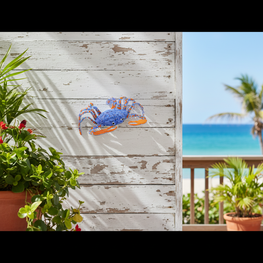 Crab, Blue (Set of 3)