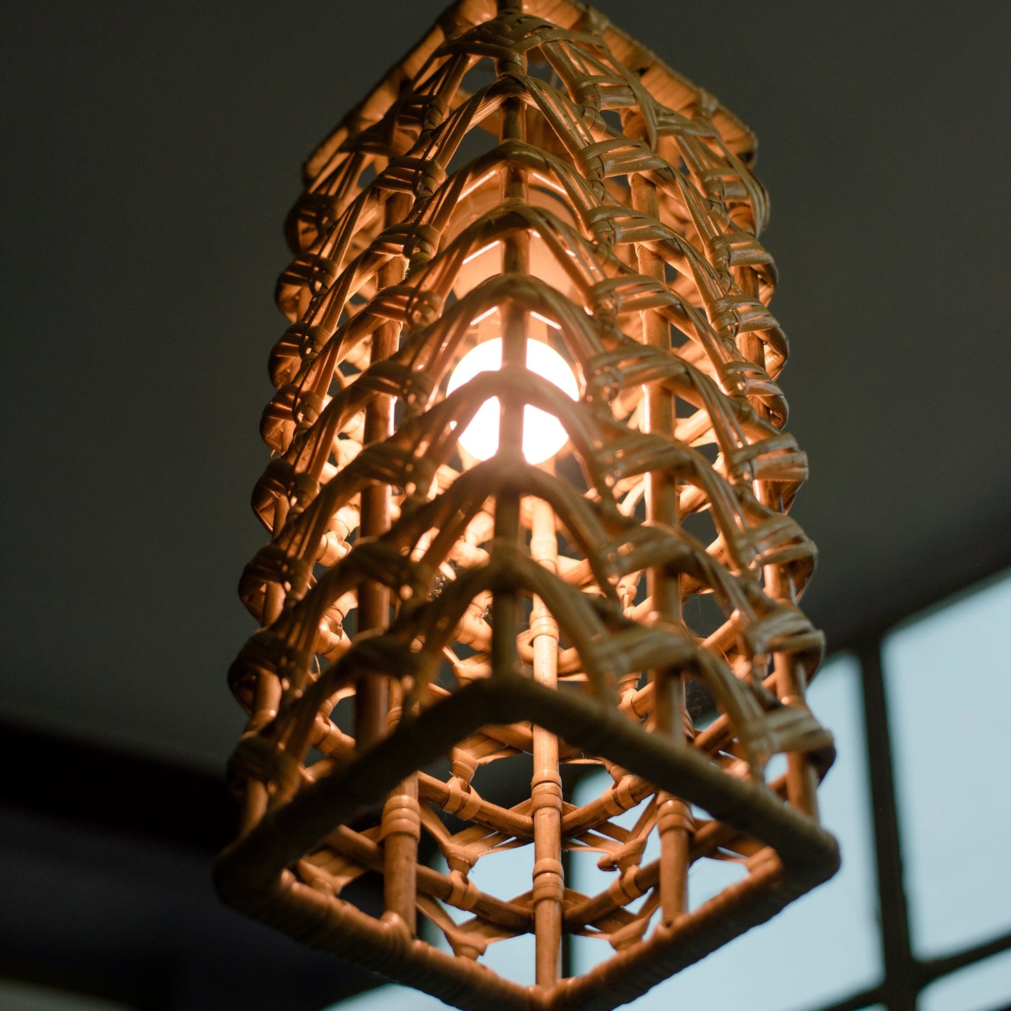 Rectangular Jaali Lamp Shade