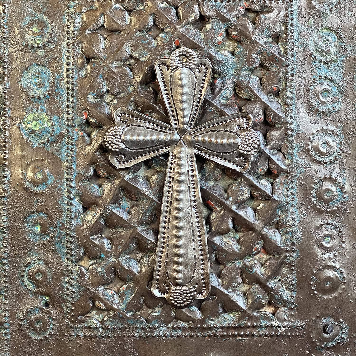 3" x 4.75"  Haitian Metal Cross, $3.15 ea. set/3, Fair Trade