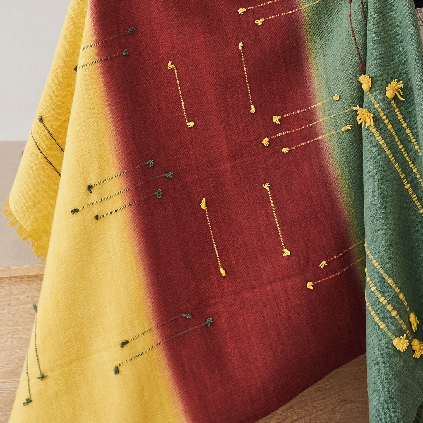 Textured Merino Throw