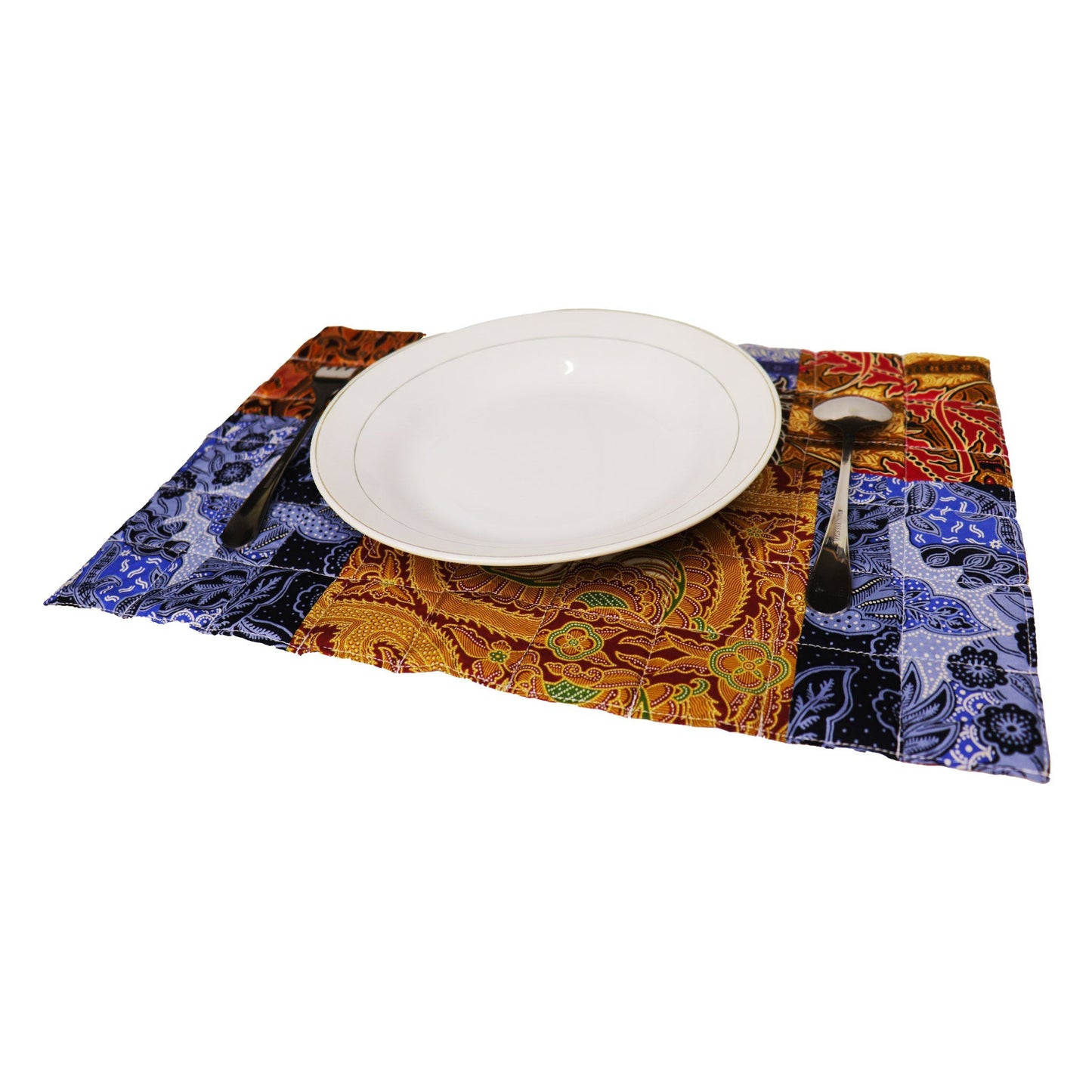 Quilted Placemat Set, Patchwork Edition (Set of 2)