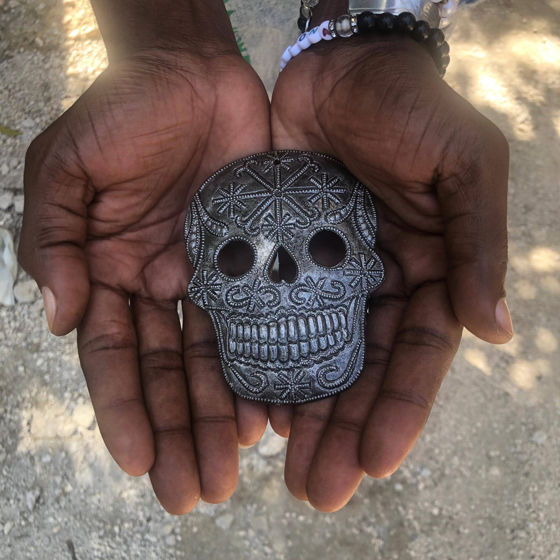 Day of the Dead, Sugar Skull Ornament, Halloween Decor