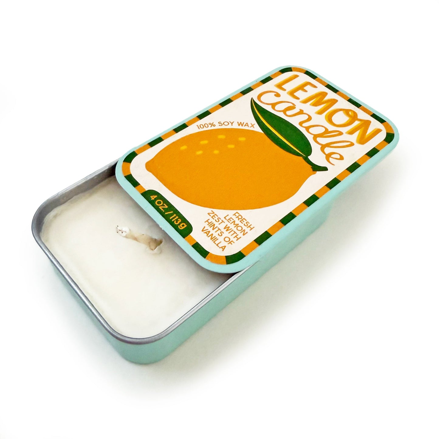 Basil & Lemon Candle Set of 2