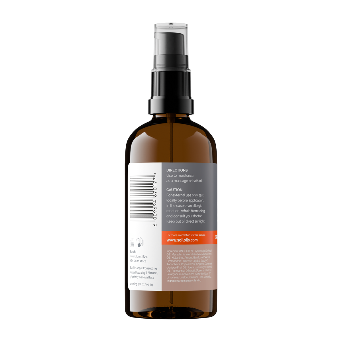 Organic Toning Blended Oil 100ml