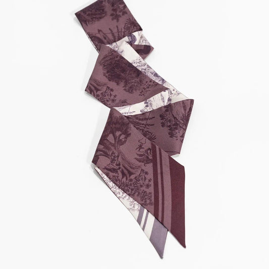 The Heroines Silk Twilly Scarf