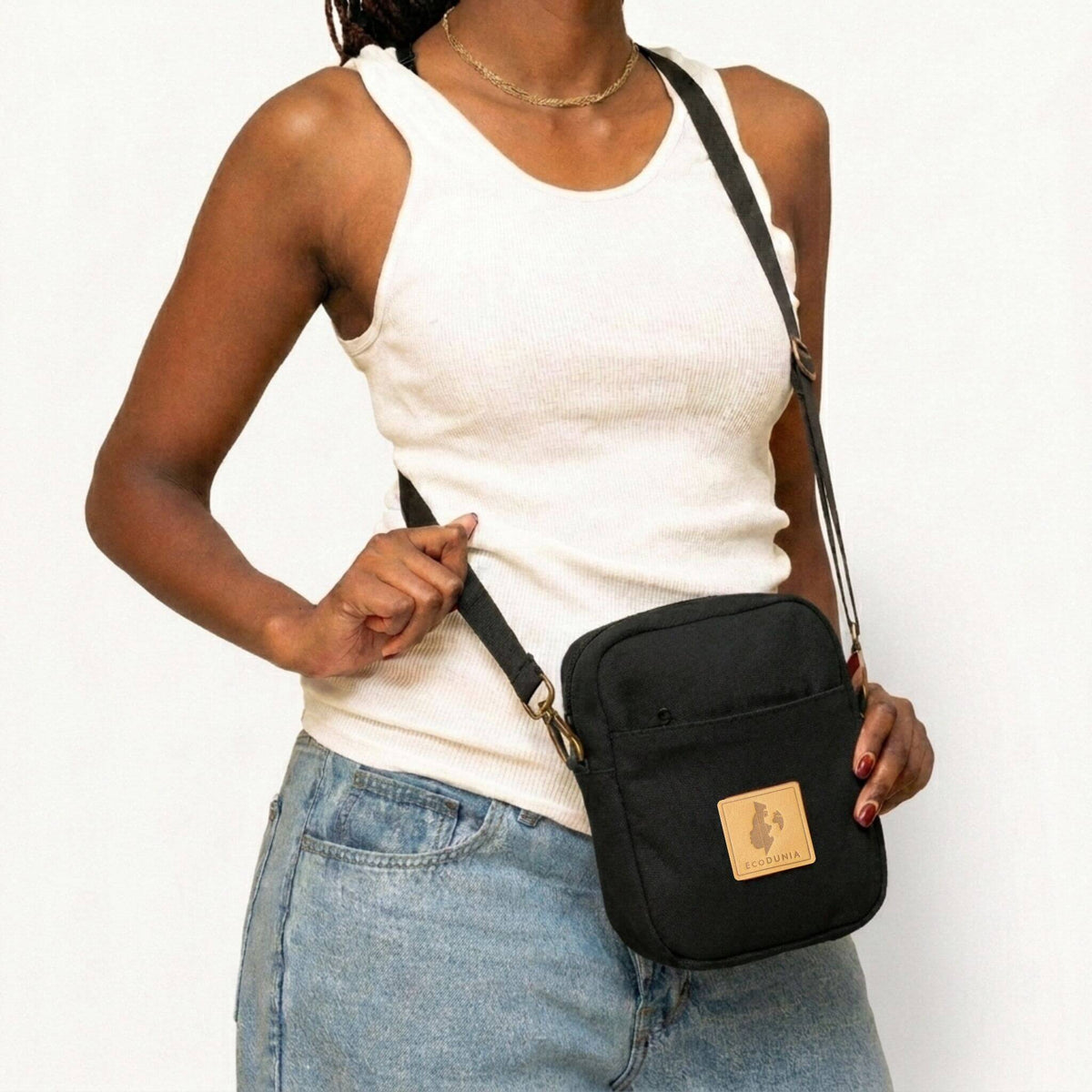 Rozi Convertible Canvas Sling Bag