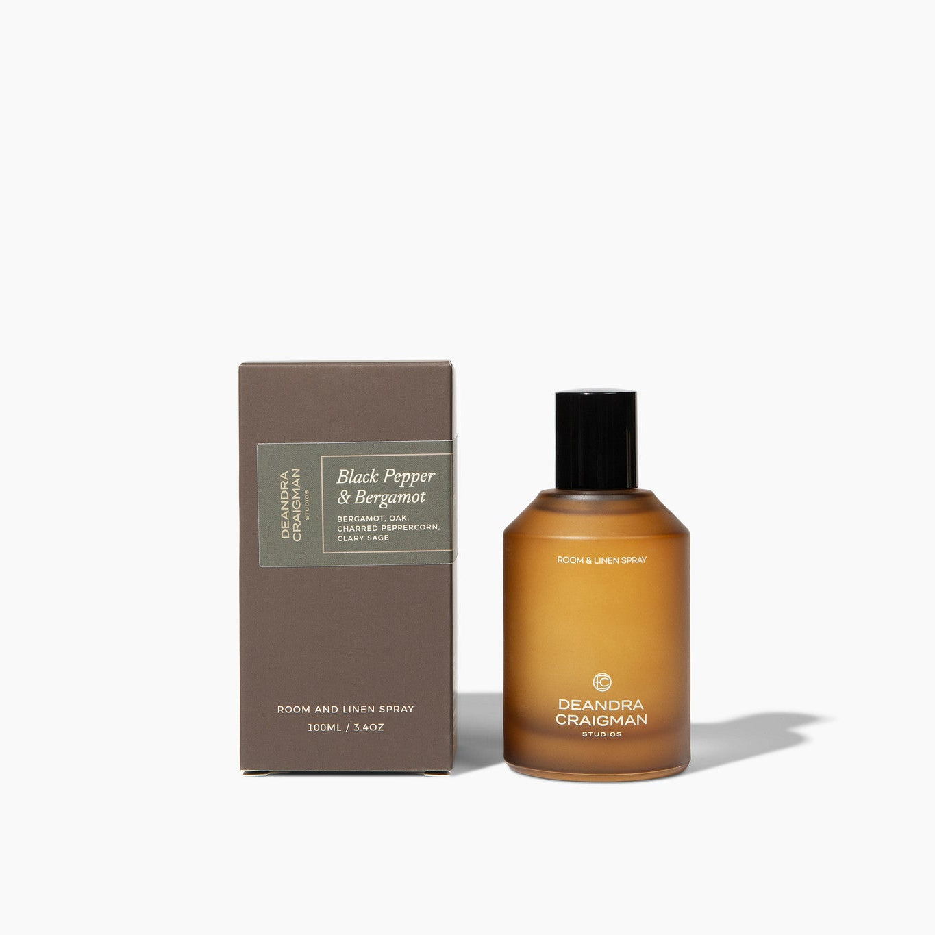 Black Pepper & Bergamot Room & Linen Spray