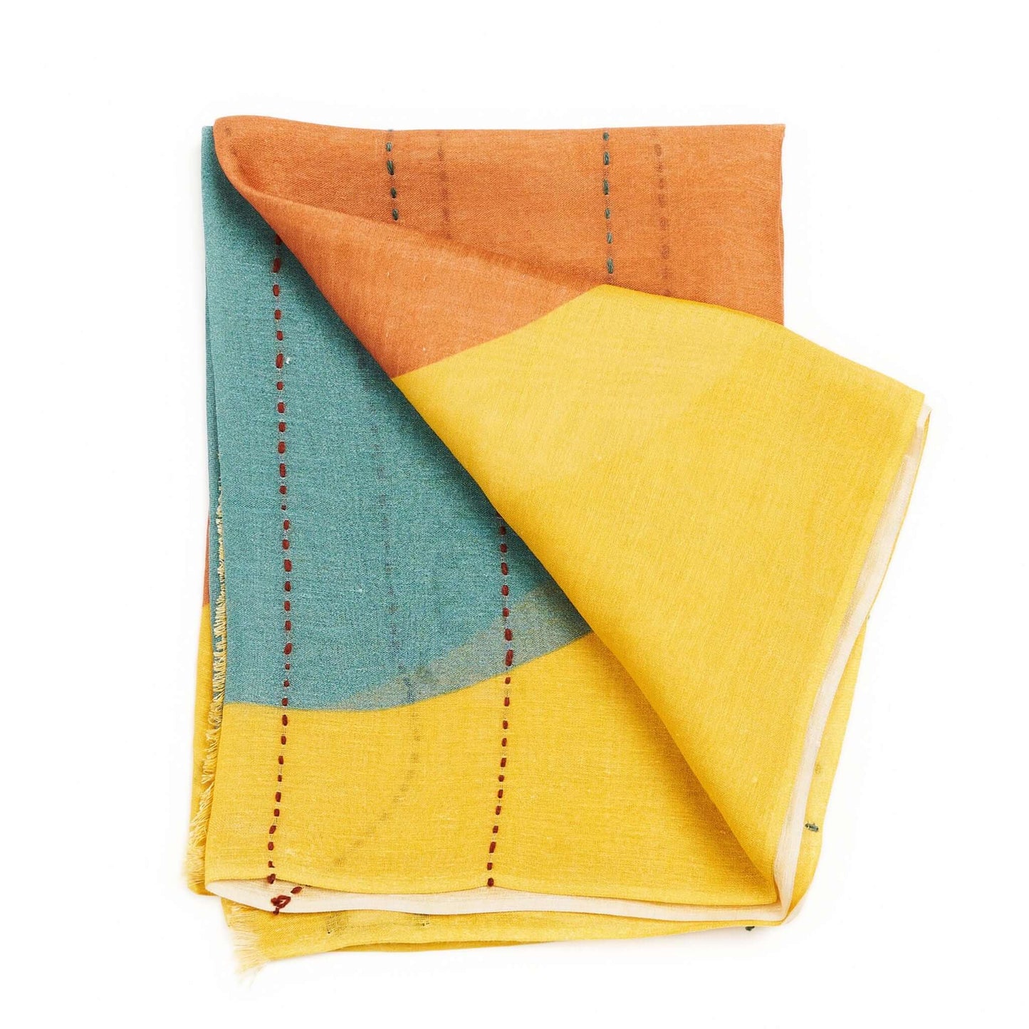 Cirq Hand Embroidered Scarf