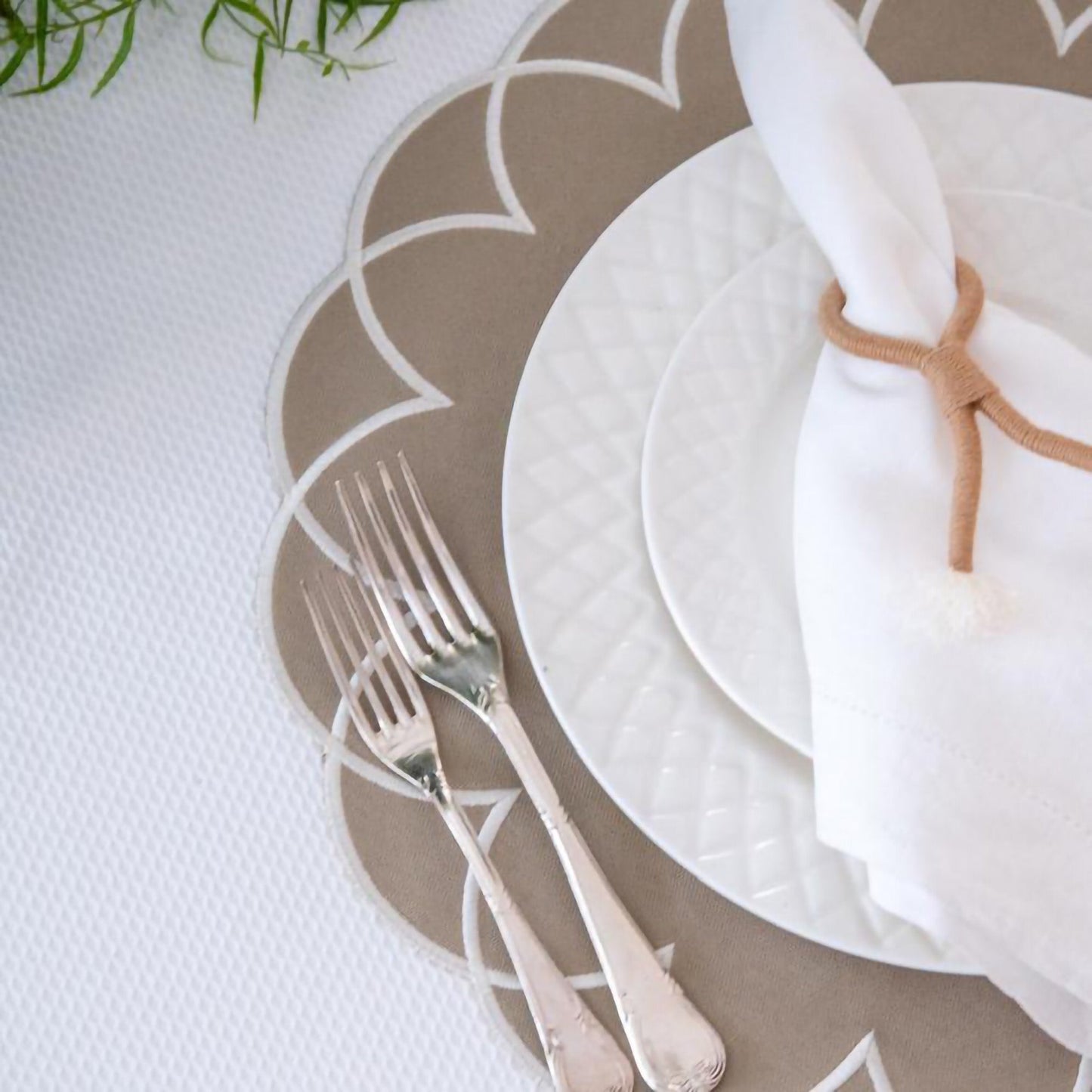 Nautical Knot Napkin Rings (Set of 4)