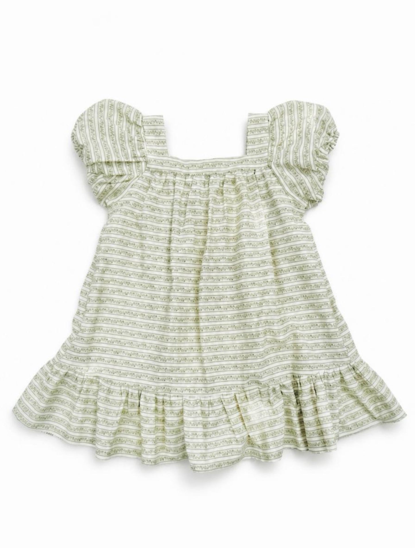 Weekend Dress  Blush Vine Stripe