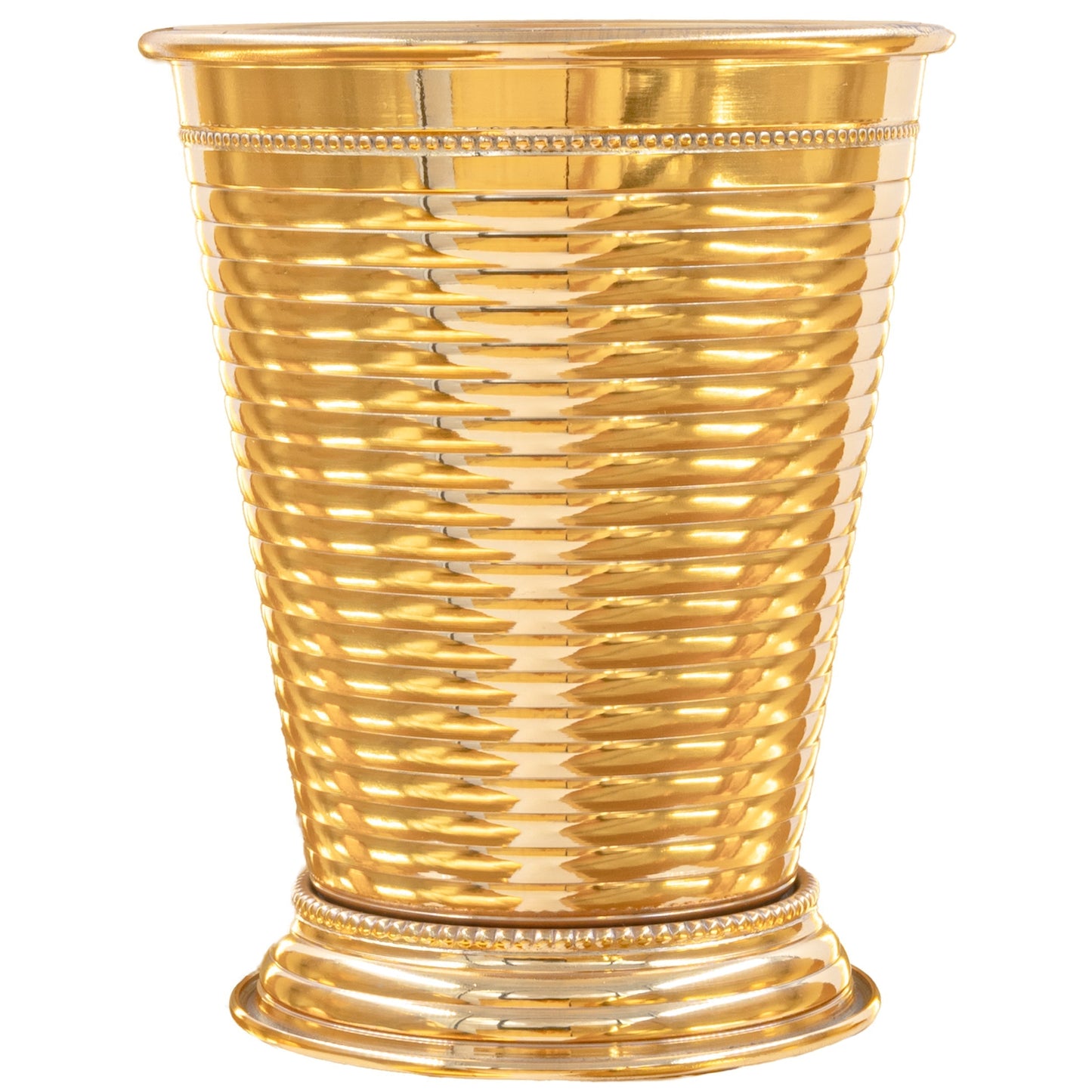 Fluted 24K Gold Plate Julep