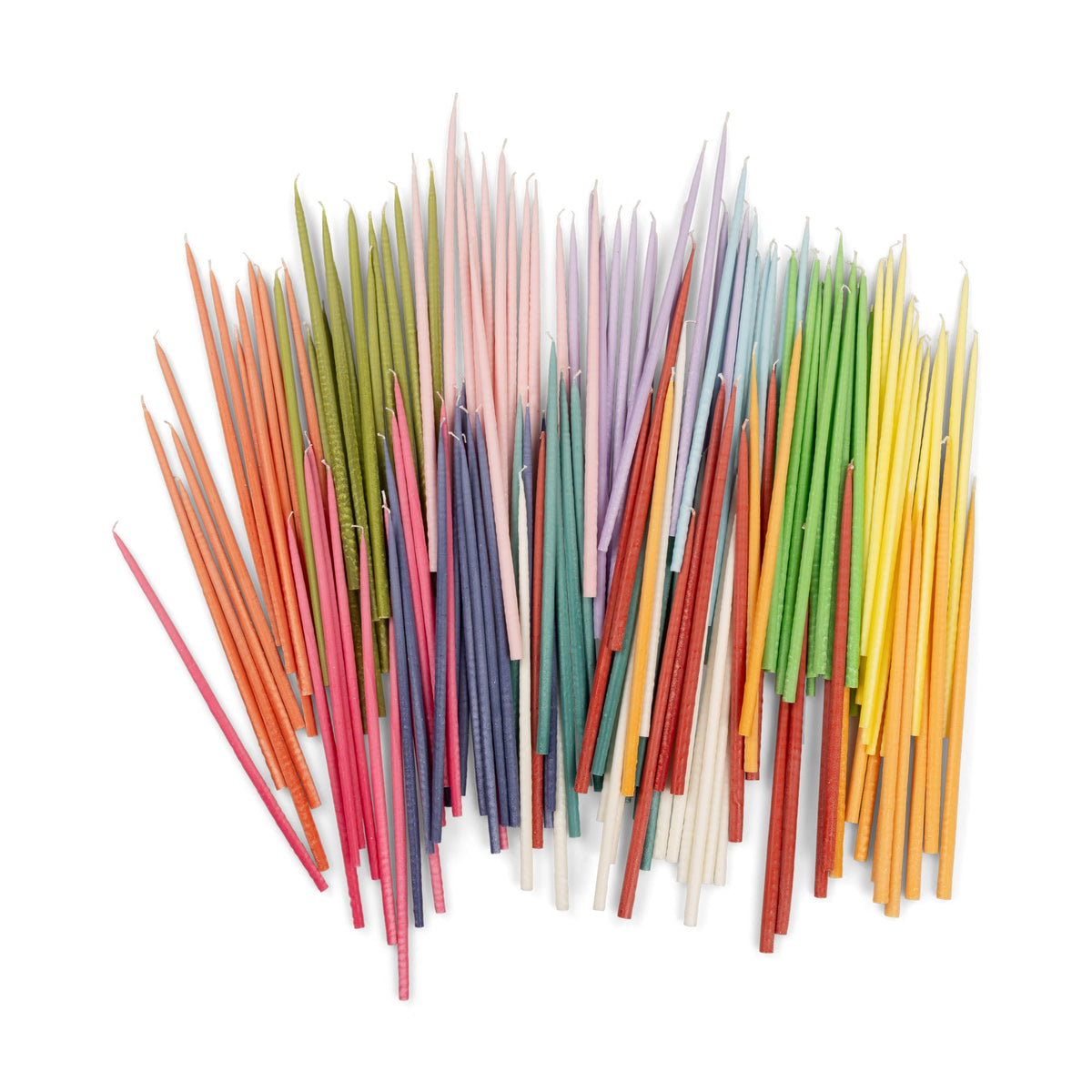 Thin Taper Candles - Saffron