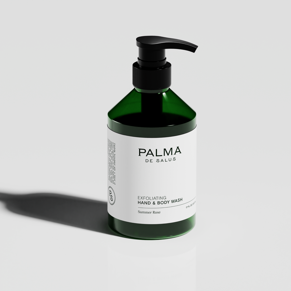 Plant-Based Exfoliating Hand & Body Wash | Summer Rose