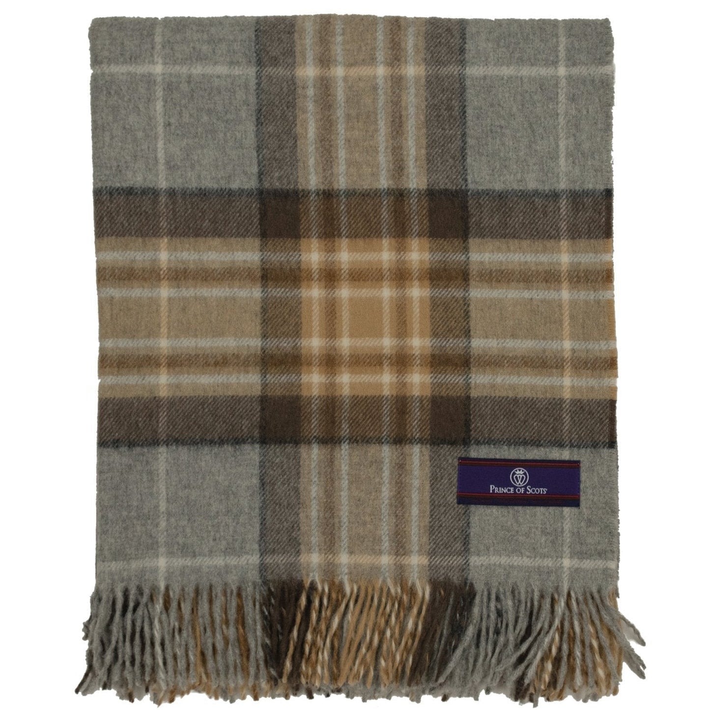 Prince of Scots Highland Tweeds Merino Wool Throw – McKellar Tartan