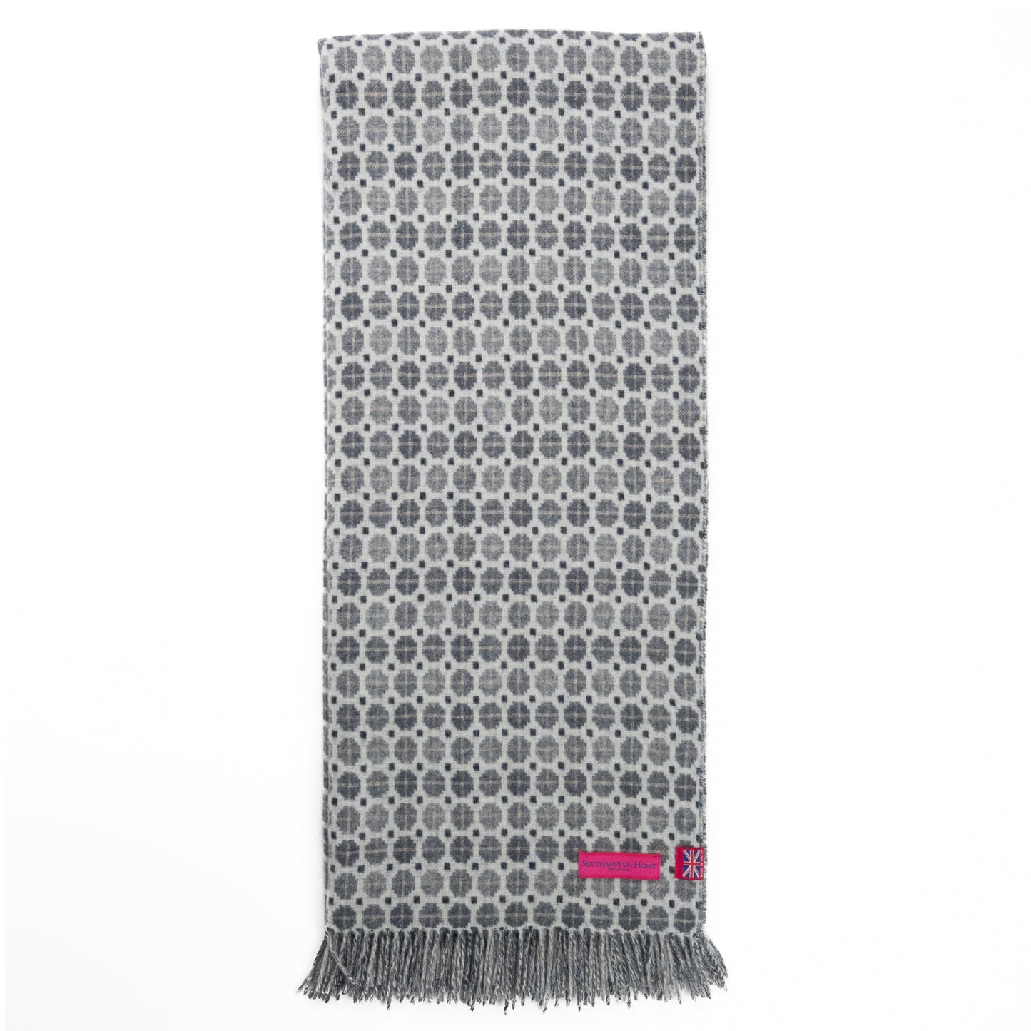 Southampton Home Merino Wool Medallion - Grey