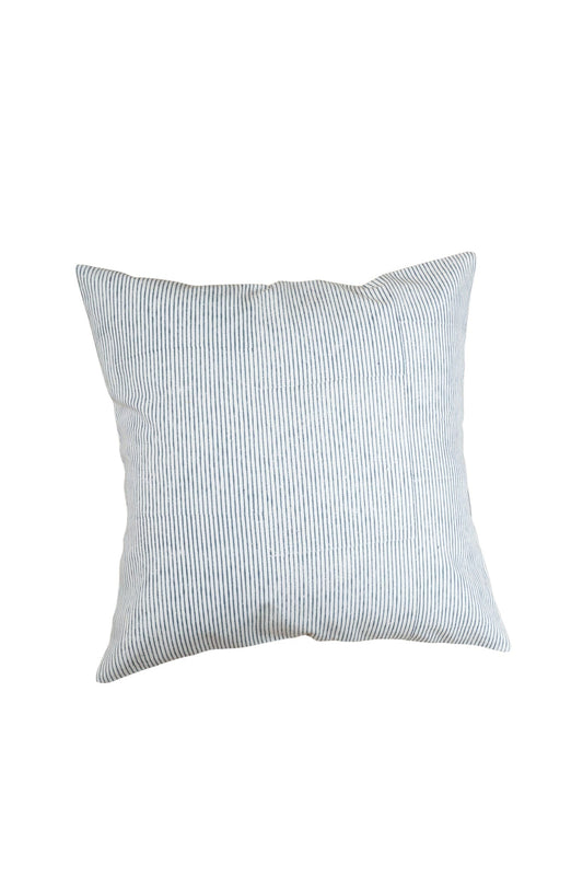 Grey Bliss Block Print Pillow