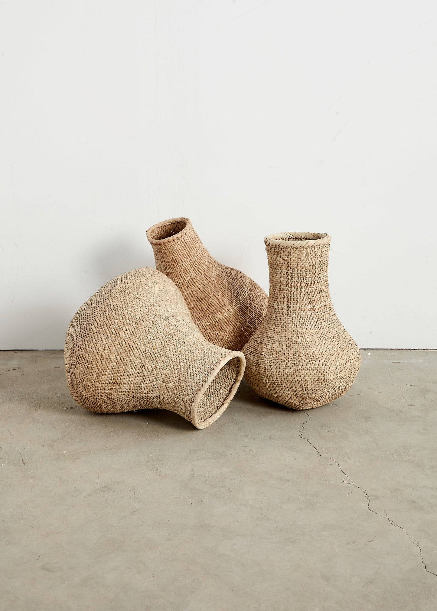 Giant Nongo Ilala Palm Weave Basket