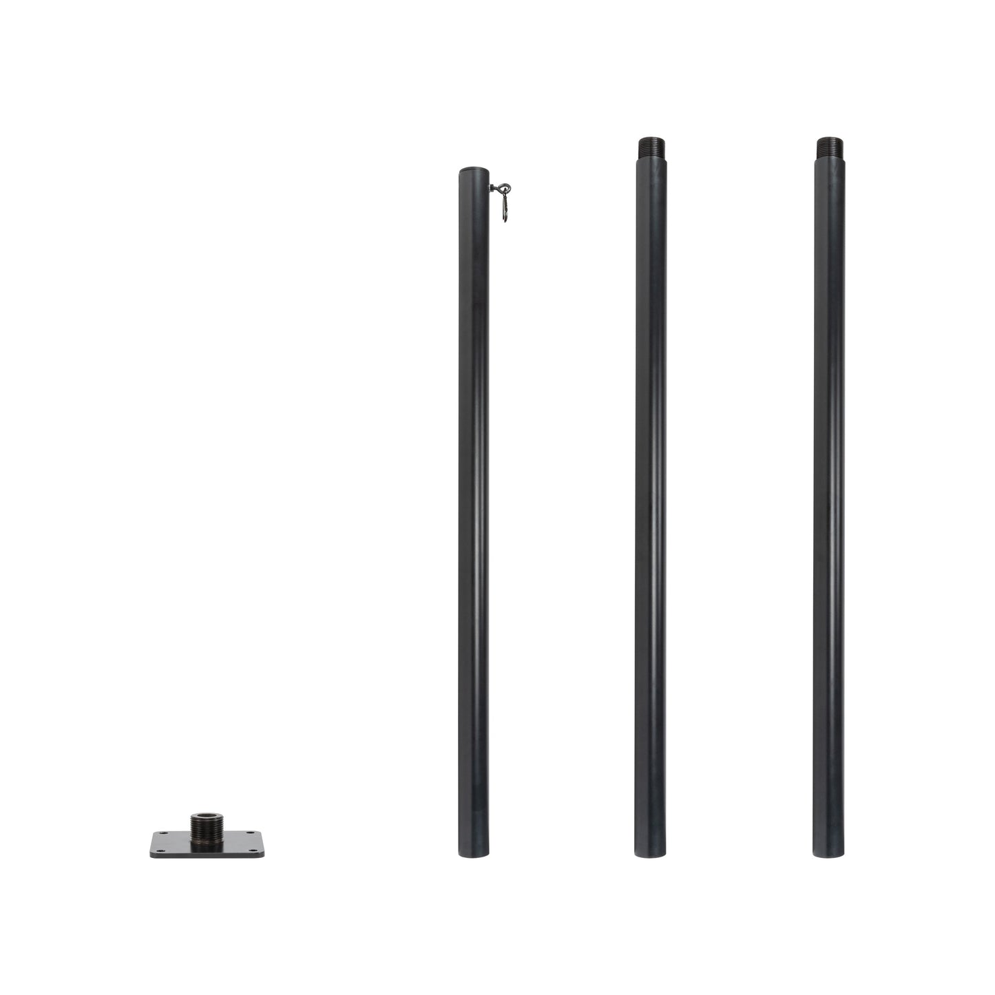 String Light Pole Stand with Mounting Plate