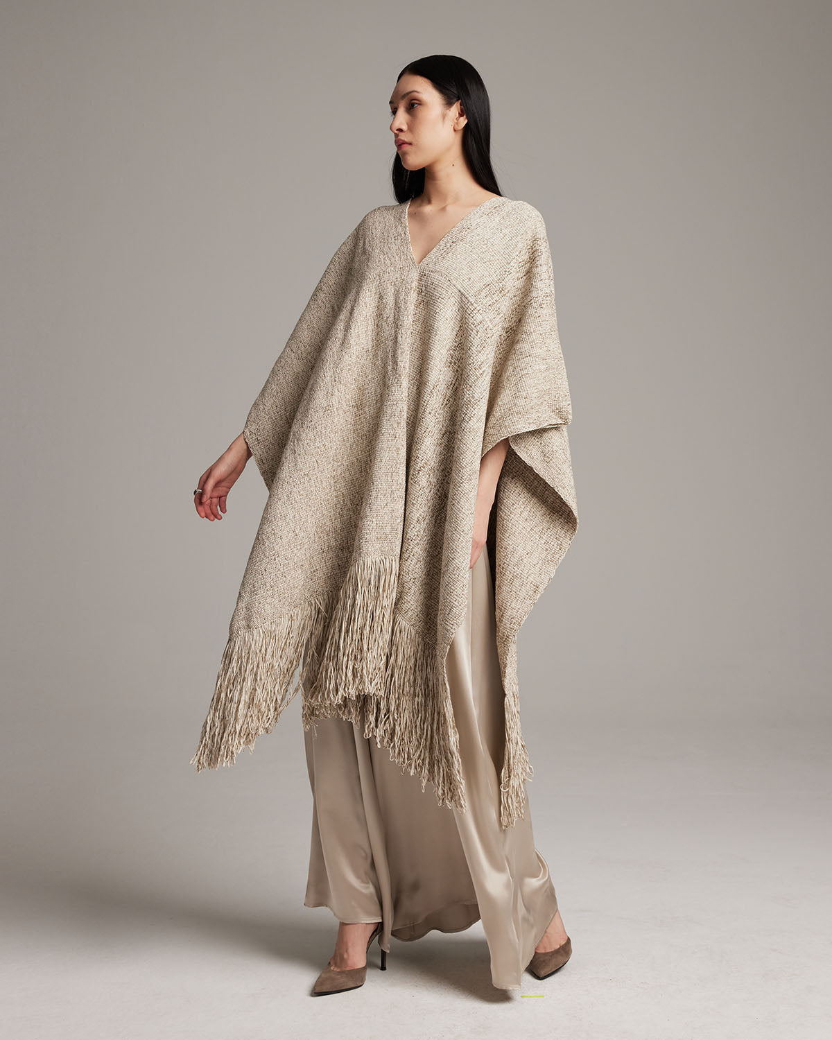 Long Marble Fringe Manta
