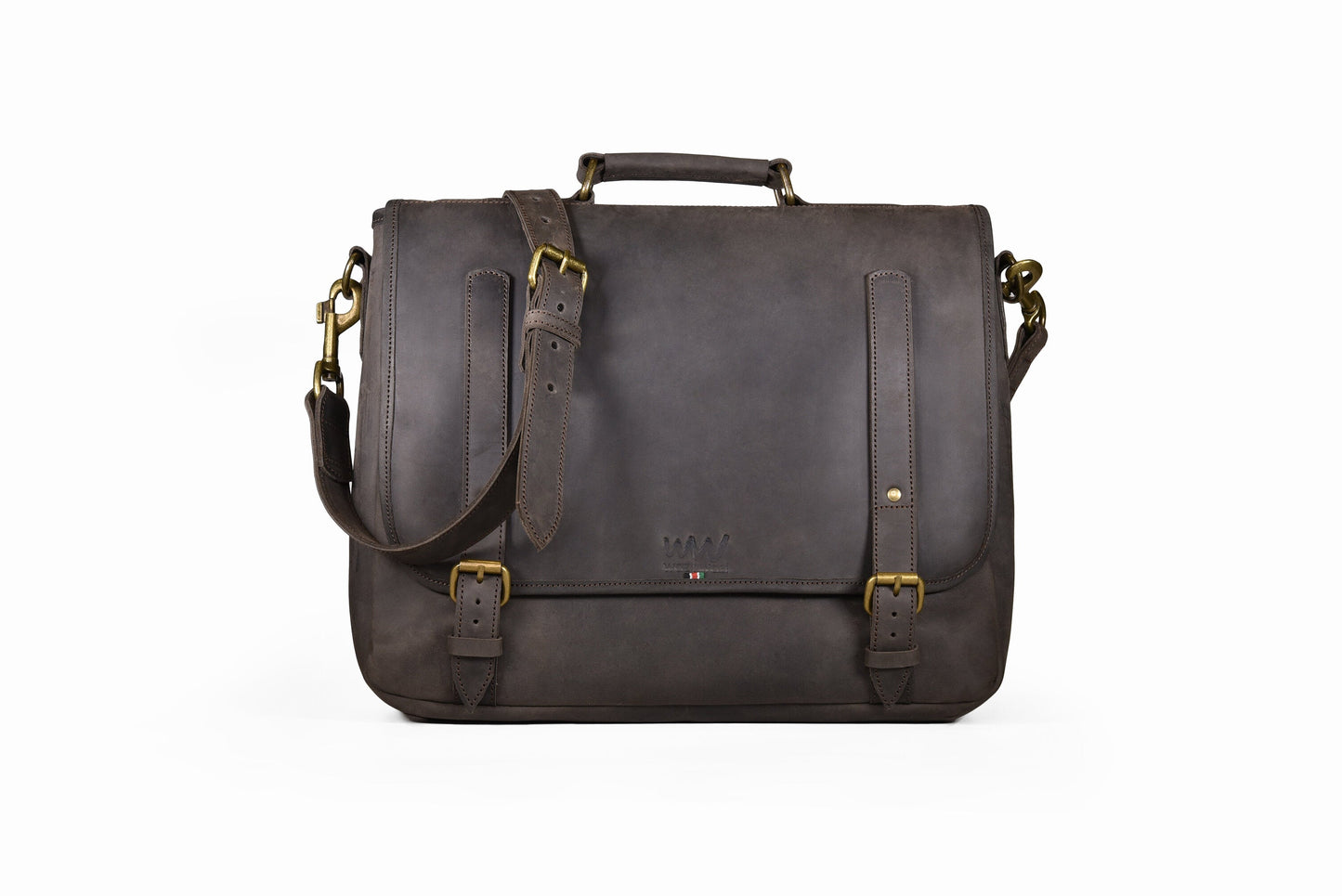 Mo Messenger Leather Bag
