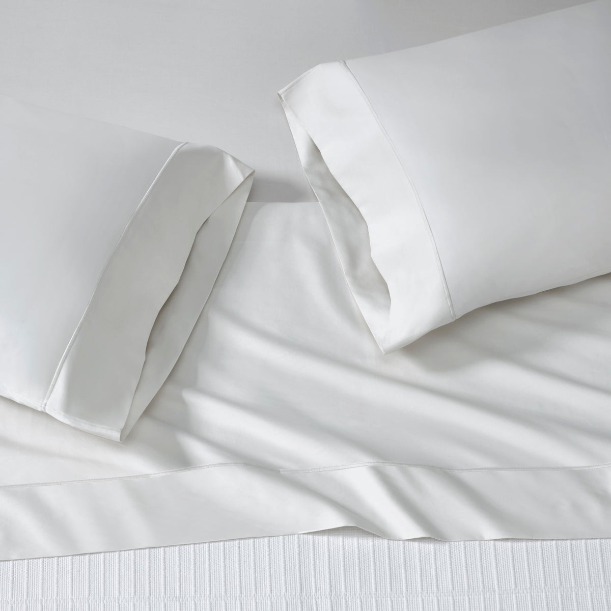 S/2 Corvelle Supima Cotton Sateen Pillowcases