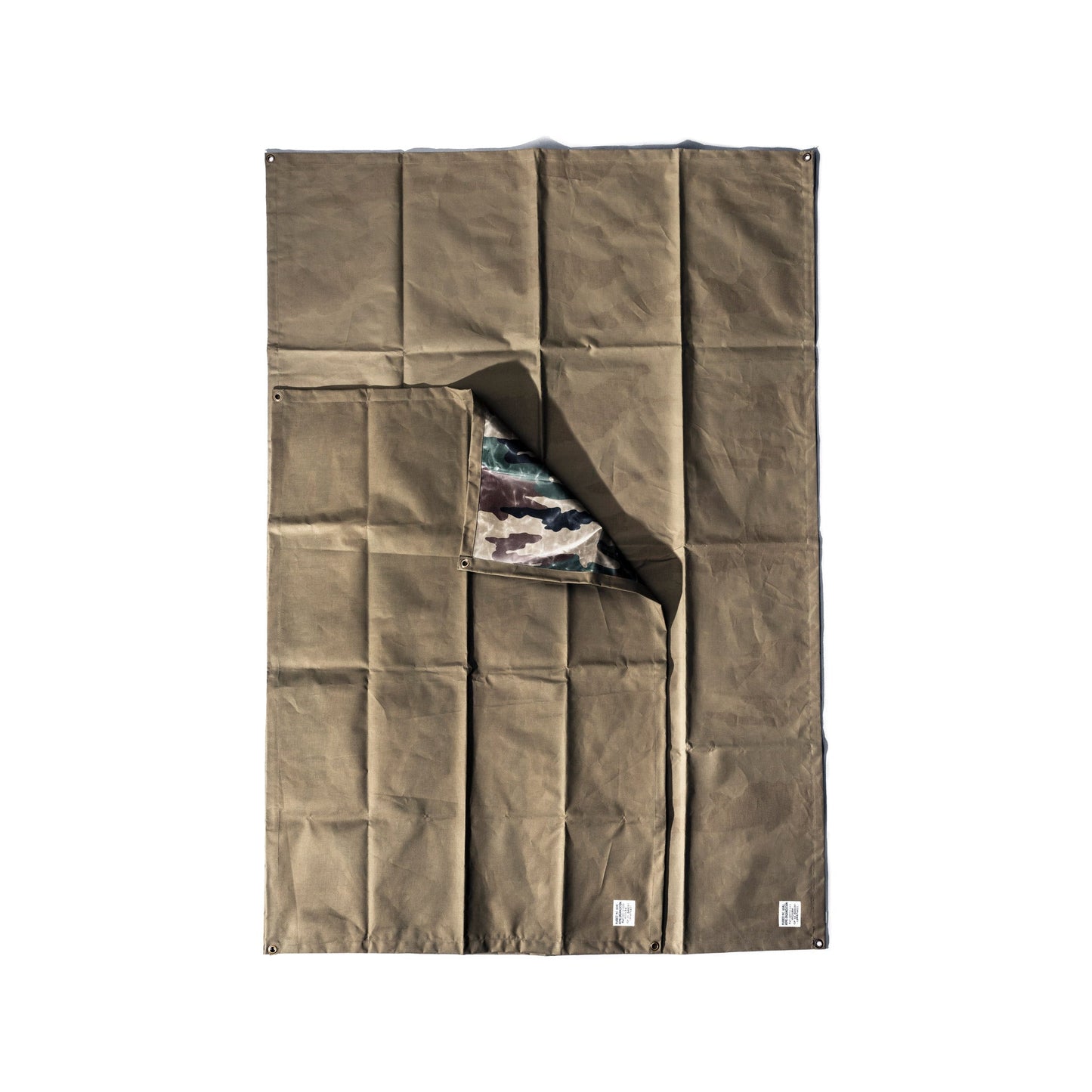 Laminated Fabric Mat - Small Olive